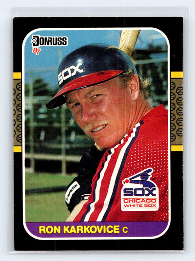 1987 Donruss #334 Ron Karkovice