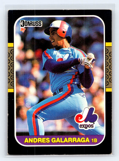 1987 Donruss #303 Andres Galarraga