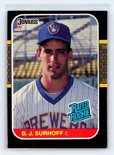 1987 Donruss #28 B.J. Surhoff