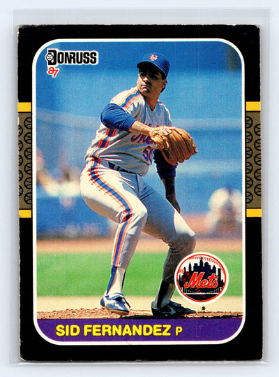 1987 Donruss #323 Sid Fernandez