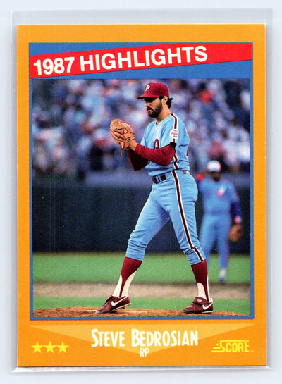 1988 Score #656 Steve Bedrosian