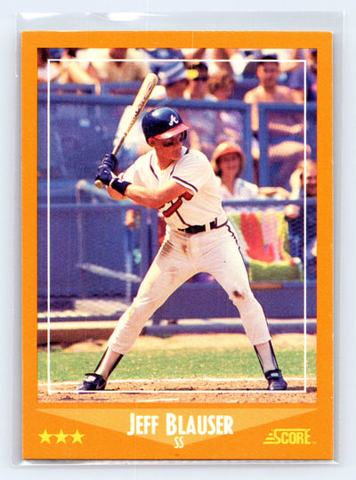 1988 Score #562 Jeff Blauser