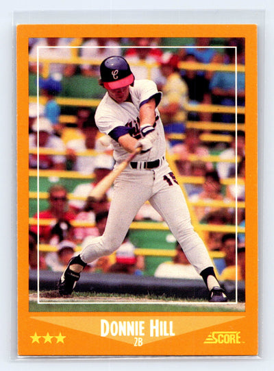 1988 Score #572 Donnie Hill