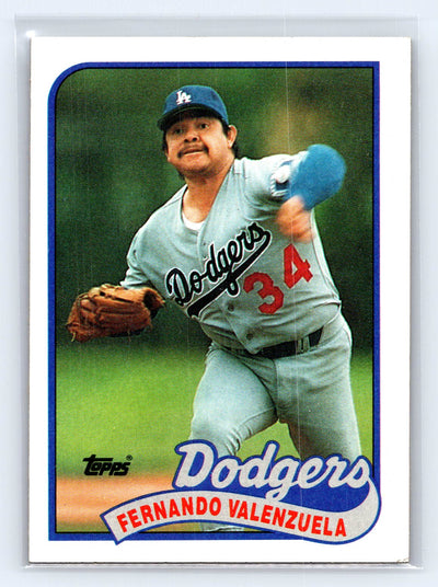 1989 Topps #150 Fernando Valenzuela