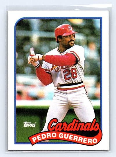 1989 Topps #780 Pedro Guerrero