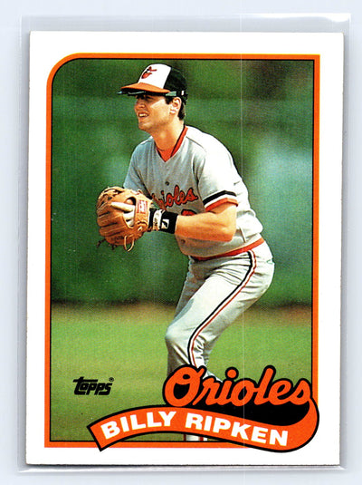 1989 Topps #571 Billy Ripken Collector's Edition (Tiffany)