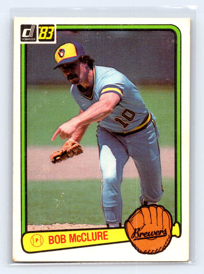 1983 Donruss #582 Bob McClure