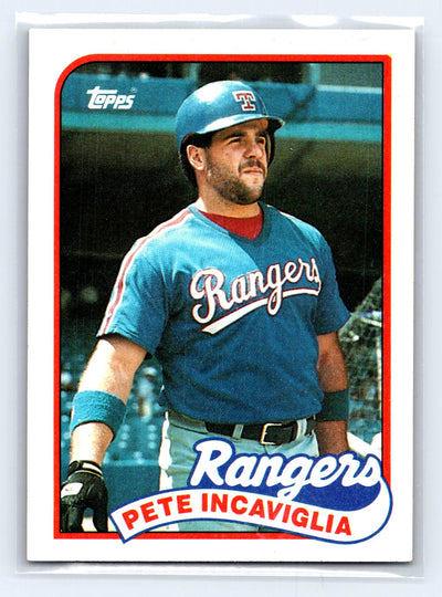 1989 Topps #706 Pete Incaviglia