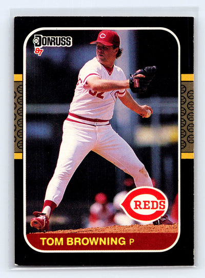 1987 Donruss #63 Tom Browning