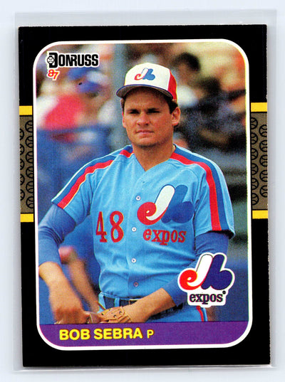 1987 Donruss #468 Bob Sebra