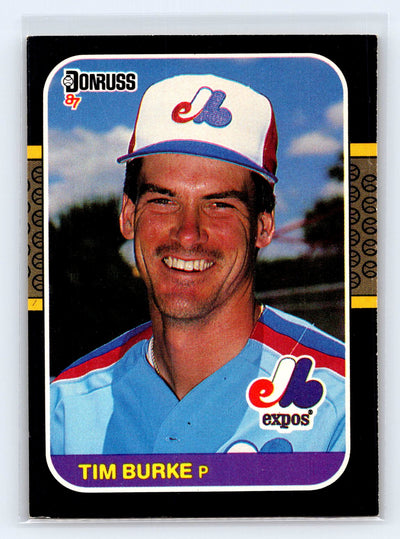 1987 Donruss #222 Tim Burke