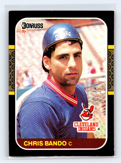 1987 Donruss #501 Chris Bando