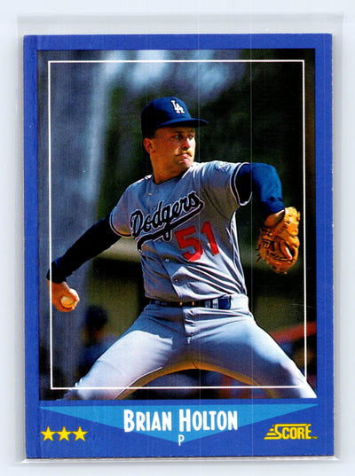 1988 Score #208 Brian Holton