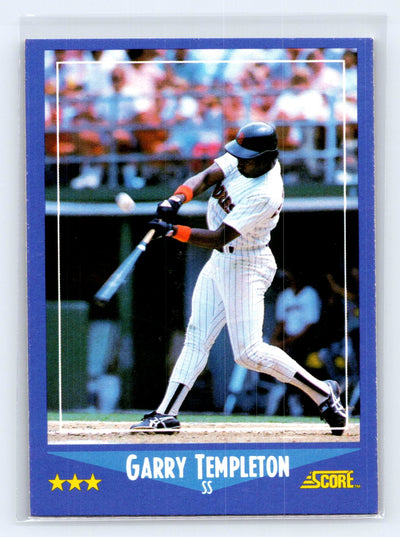 1988 Score #189 Garry Templeton