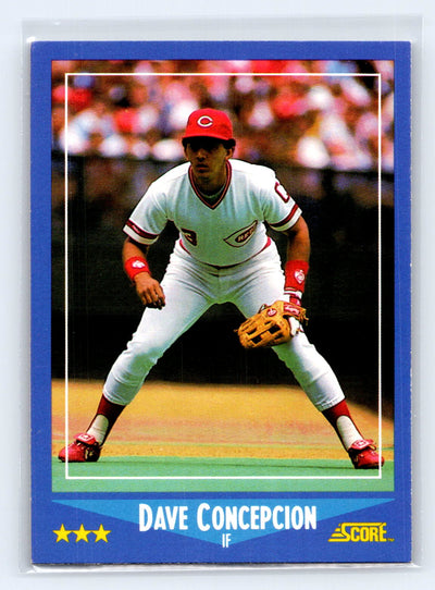 1988 Score #210 Dave Concepcion