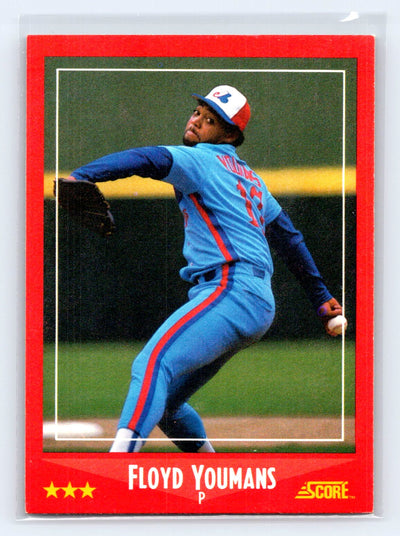 1988 Score #327 Floyd Youmans