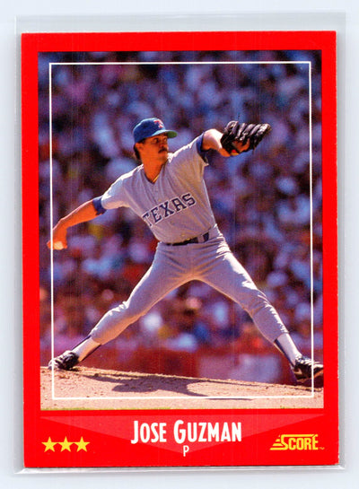 1988 Score #322 Jose Guzman