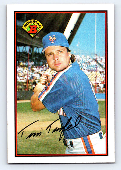 1989 Bowman #382 Tim Teufel