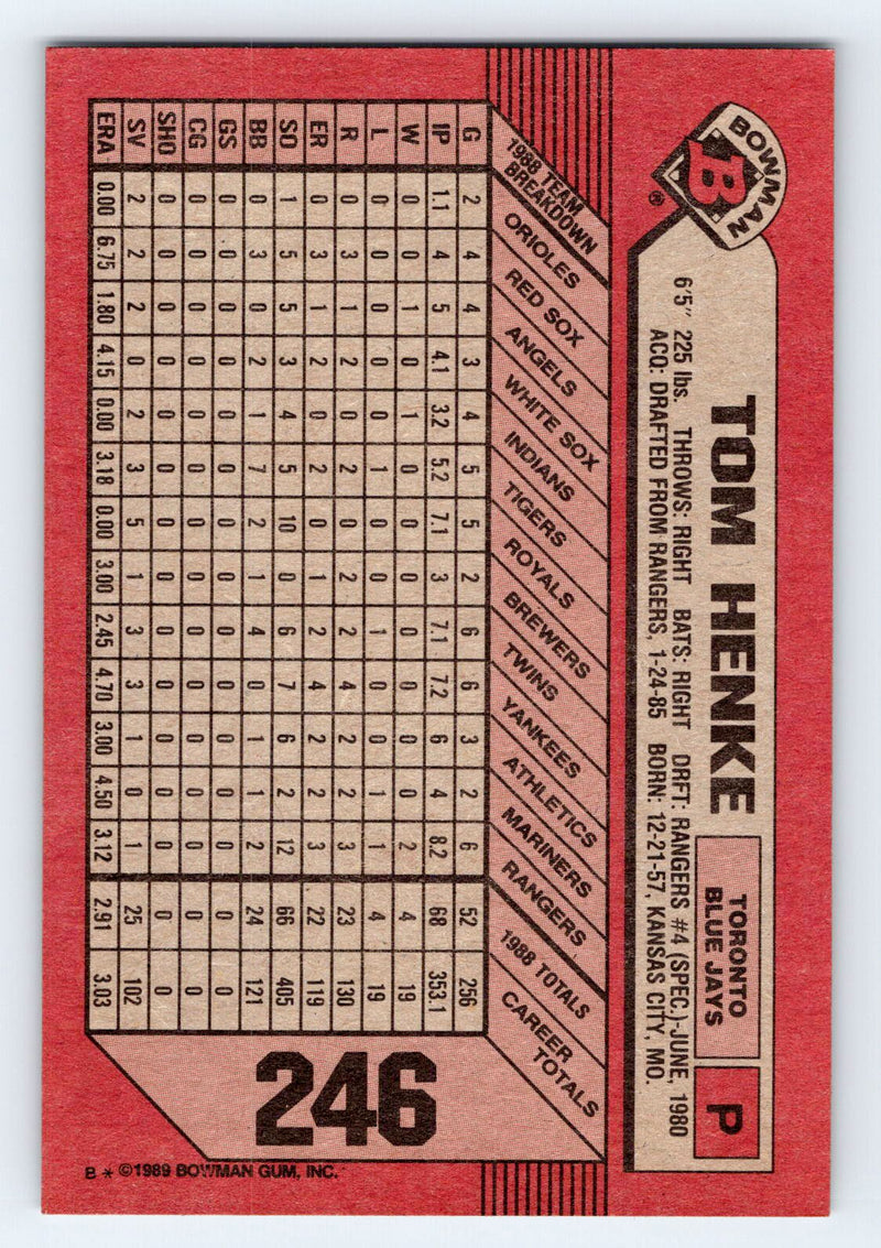 1989 Bowman 