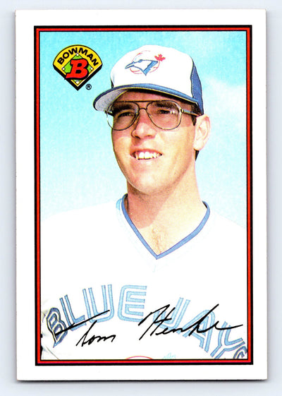 1989 Bowman #246 Tom Henke