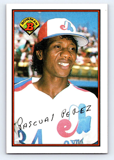 1989 Bowman #354 Pascual Perez