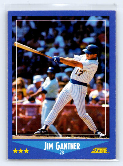 1988 Score #197 Jim Gantner