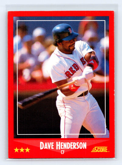 1988 Score #228 Dave Henderson