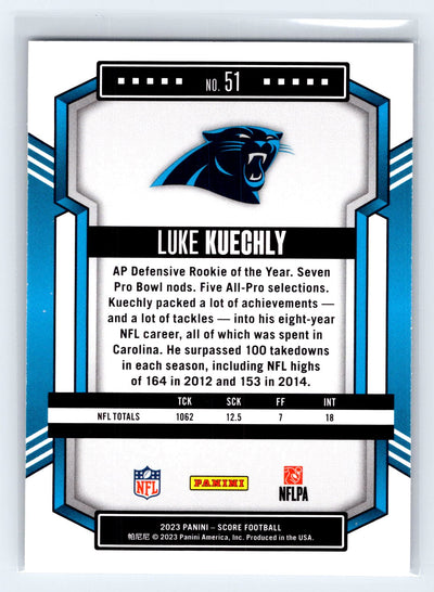 2023 Score #51 Luke Kuechly