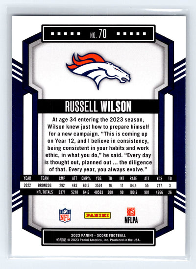 2023 Score #70 Russell Wilson