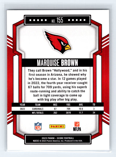 2023 Score #155 Marquise Brown