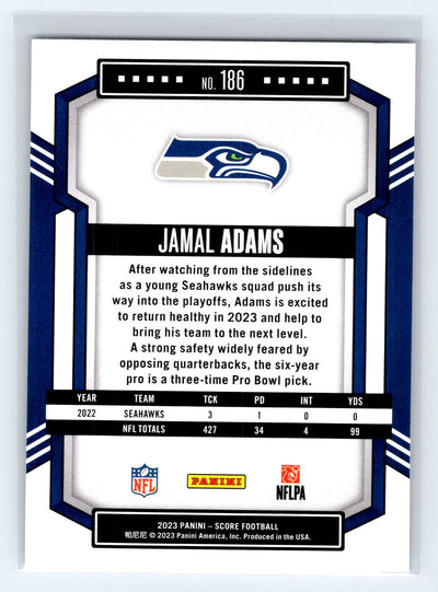 2023 Score #186 Jamal Adams