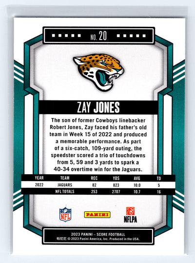 2023 Score #20 Zay Jones