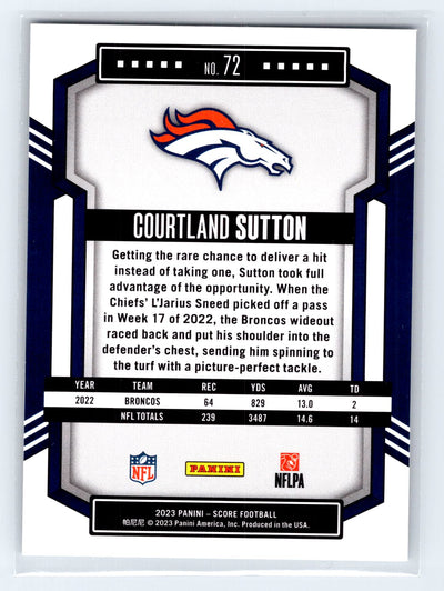 2023 Score #72 Courtland Sutton