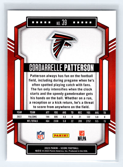 2023 Score #39 Cordarrelle Patterson