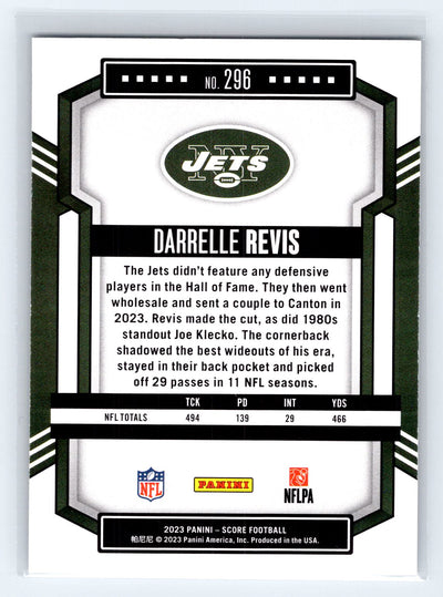 2023 Score #296 Darrelle Revis