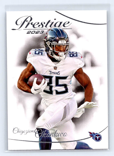 2023 Panini Prestige #283 Chigoziem Okonkwo