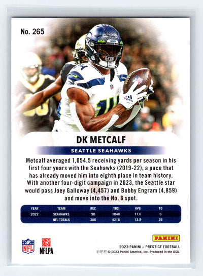 2023 Panini Prestige #265 DK Metcalf