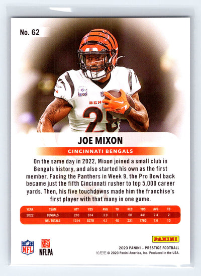 2023 Panini Prestige #62 Joe Mixon