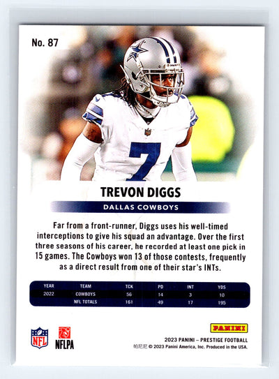 2023 Panini Prestige #87 Trevon Diggs