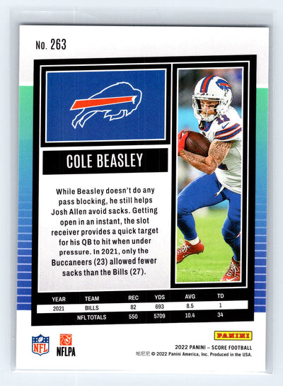 2022 Score #263 Cole Beasley