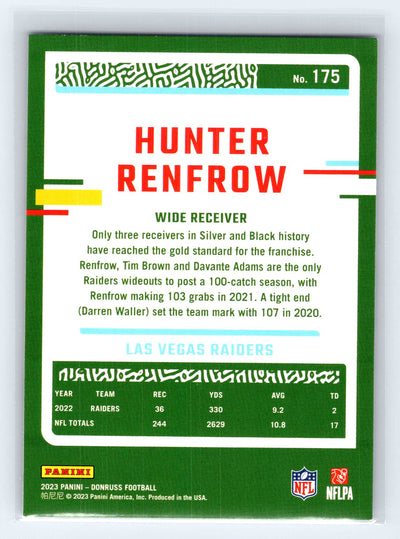 2023 Donruss #175 Hunter Renfrow