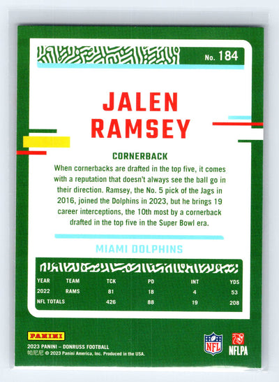 2023 Donruss #184 Jalen Ramsey