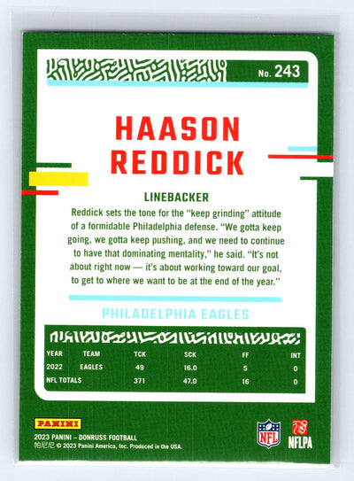 2023 Donruss #243 Haason Reddick