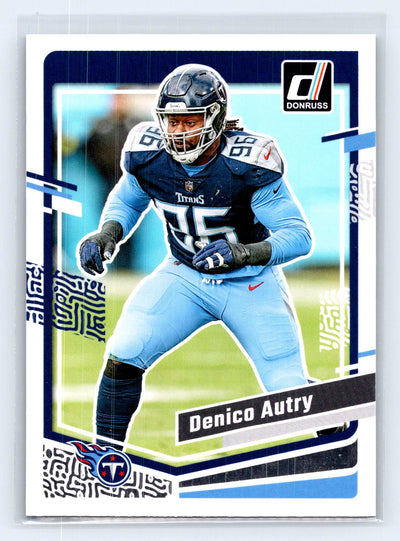 2023 Donruss #283 Denico Autry