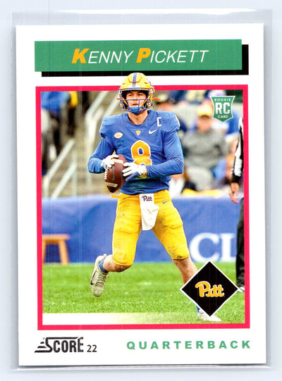 2022 Score #TB1 Kenny Pickett 1992 Throwback Rookie