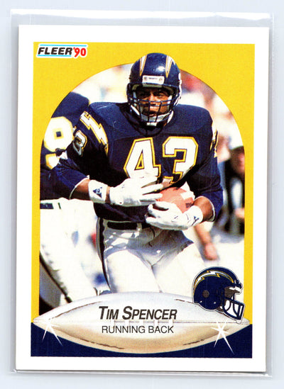 1990 Fleer #314 Tim Spencer