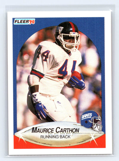 1990 Fleer #65 Maurice Carthon