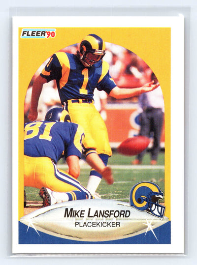 1990 Fleer #41 Mike Lansford