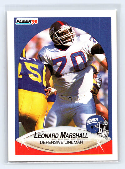 1990 Fleer #72 Leonard Marshall