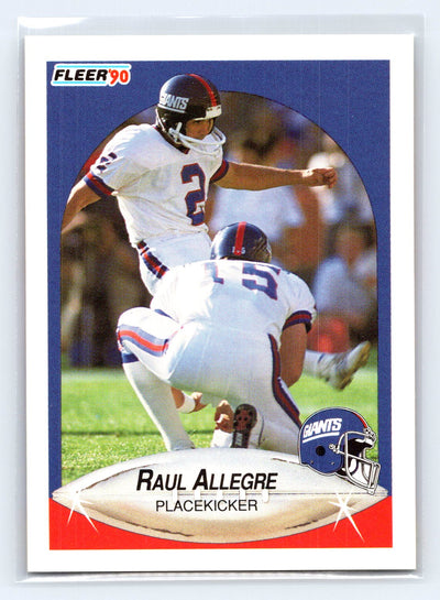 1990 Fleer #61 Raul Allegre